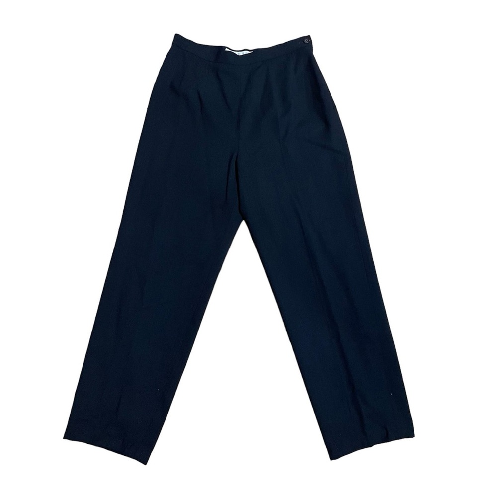 1990s Burberrys Casual Black Pants